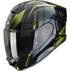 Casco integral de moto Scorpion EXO-530 Air Theras negro-verde