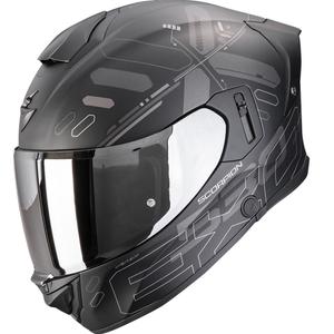 Casco integral de moto Scorpion EXO-530 Air Fond negro-plata