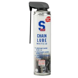 Lubricante de cadena S100 Spray Cadena Blanco 2.0 400 ml