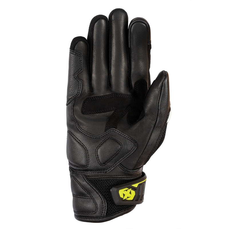 Guantes de moto Oxford RP-4S 3.0 negro-blanco-amarillo