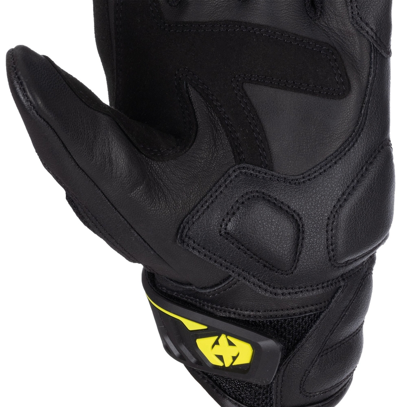 Guantes de moto Oxford RP-4S 3.0 negro-blanco-amarillo