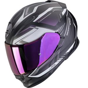 Casco integral de motocicleta Scorpion EXO-491 Zumo color negro mate camaleón