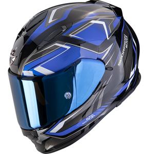 Casco integral de moto Scorpion EXO-491 Zumo negro-azul