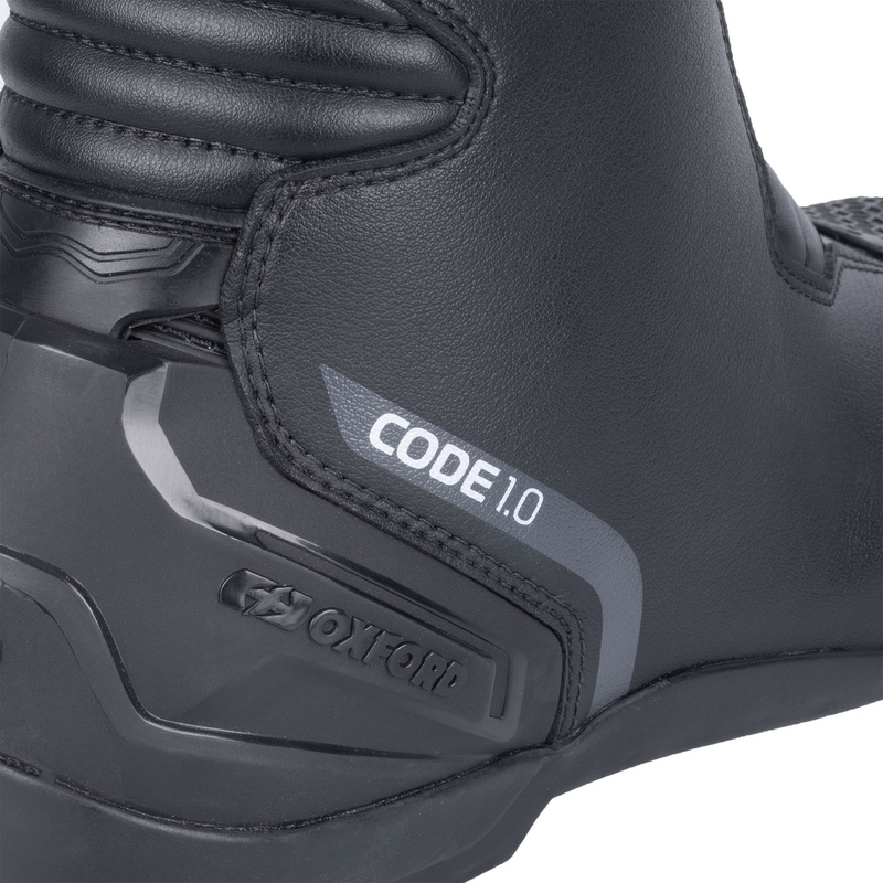 Botas de moto Oxford Code 1.0 D2D negras
