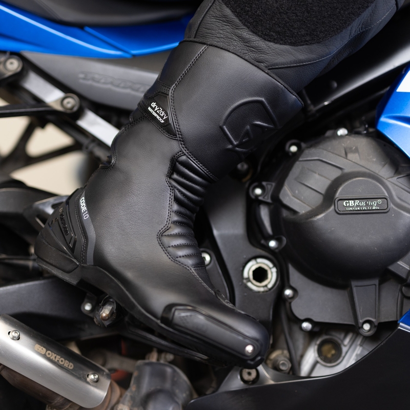 Botas de moto Oxford Code 1.0 D2D negras