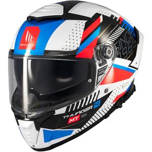Casco integral de moto MT Thunder 4 SV Luminence azul