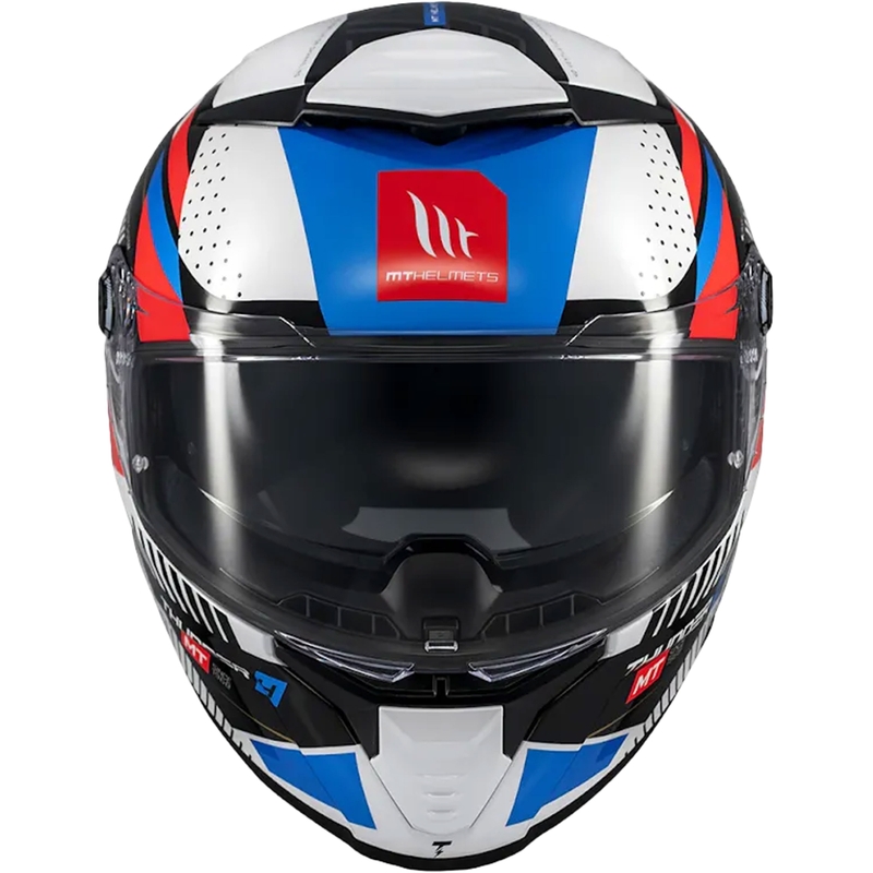 Casco integral de moto MT Thunder 4 SV Luminence azul