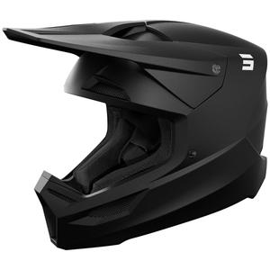 Casco de motocross Shot Furious Solid negro mate