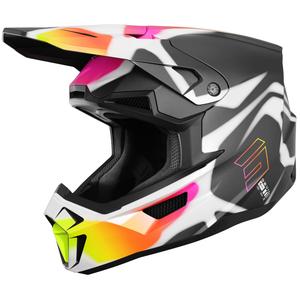 Casco de motocross Shot Lite Devil negro mate