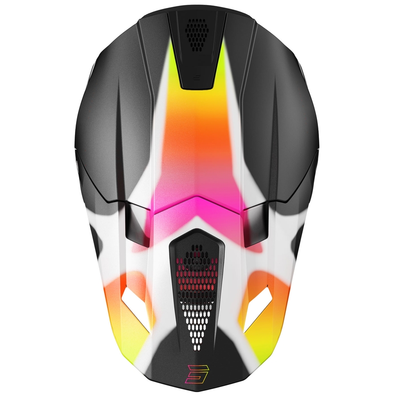 Casco de motocross Shot Lite Devil negro mate