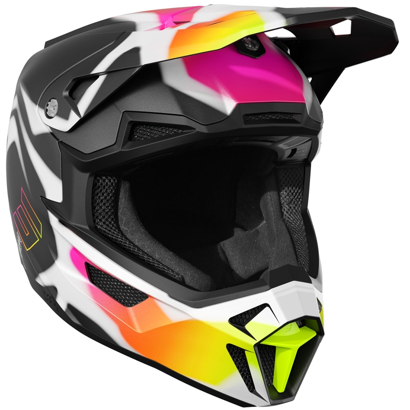 Casco de motocross Shot Lite Devil negro mate