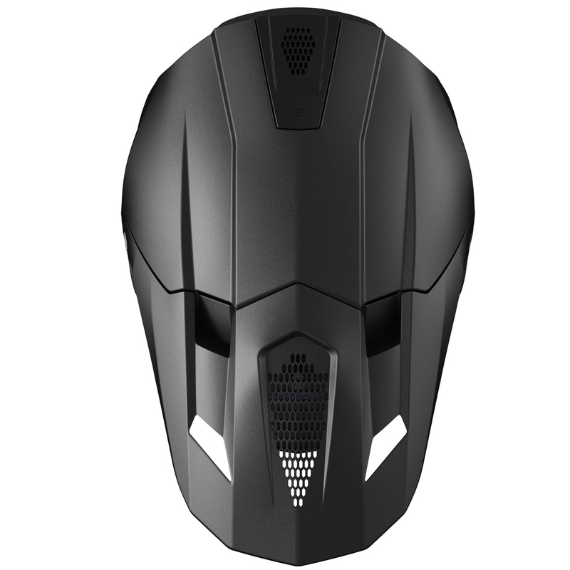 Casco de motocross Shot Lite Solid negro mate