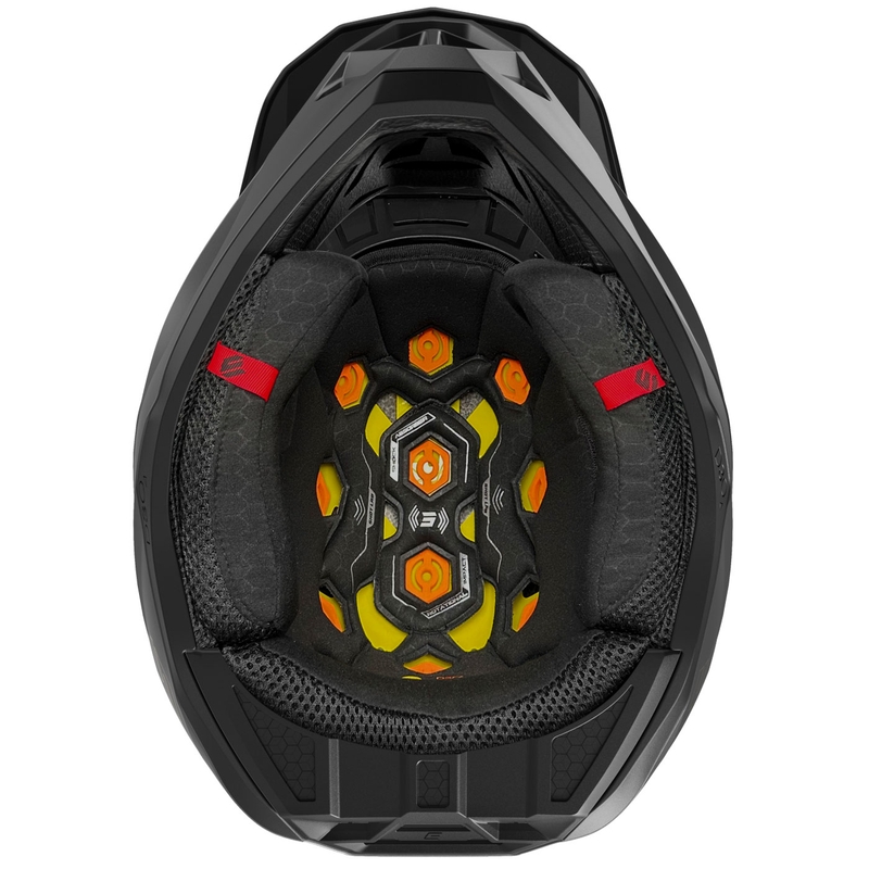 Casco de motocross Shot Lite Solid negro mate