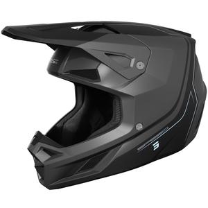 Casco de motocross Shot Speed Fury gris mate