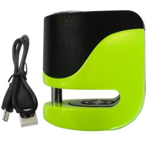 Bloqueo de freno de disco con alarma KOVIX KS6 verde