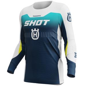 Camiseta motocross Shot Aerolite HVA 26 azul