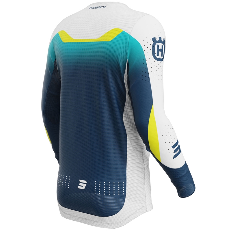 Camiseta motocross Shot Aerolite HVA 26 azul