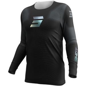 Camiseta motocross Shot Aerolite Space negro