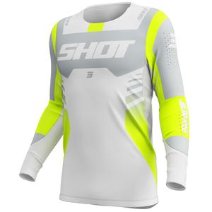 Camiseta motocross Shot Aerolite Sprint gris