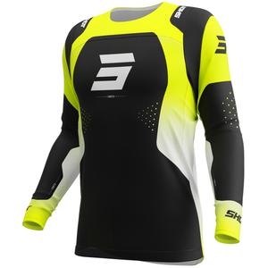 Camiseta de motocross Shot Contact Ionyx amarillo fluo