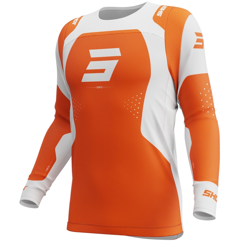 Camiseta de motocross Shot Contact Ionyx naranja