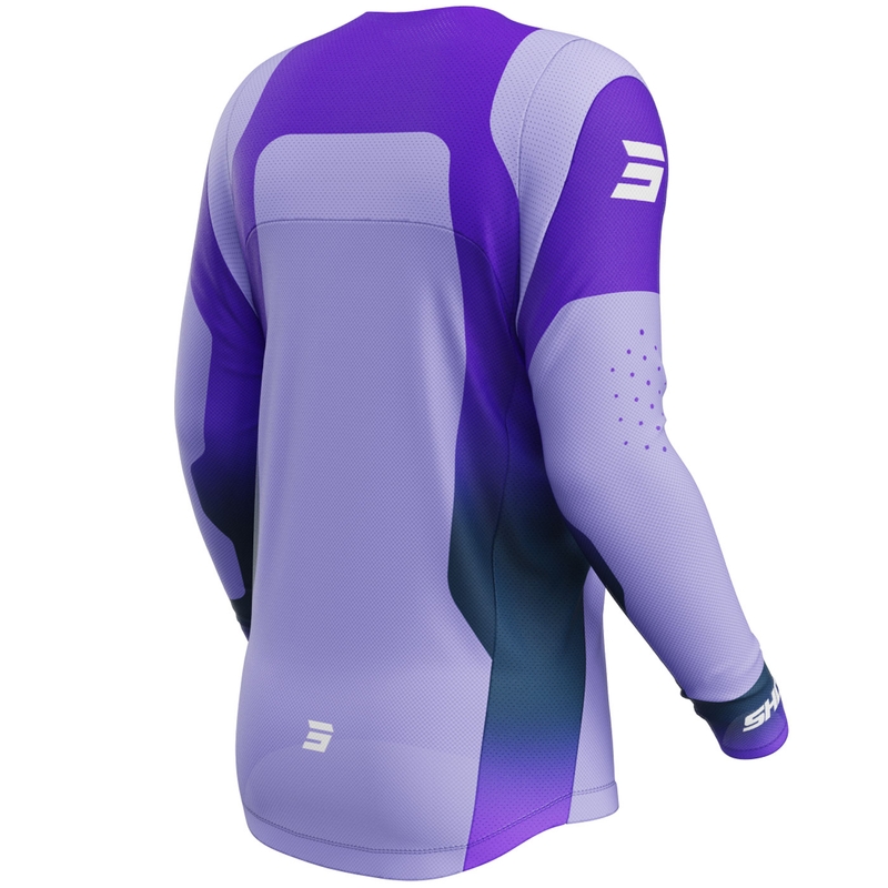 Camiseta de motocross Shot Contact Ionyx morada