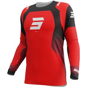 Camiseta de motocross Shot Contact Ionyx roja