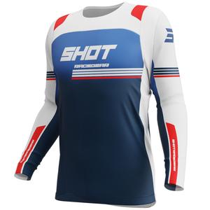Camiseta de motocross Shot Contact Linear Patriot