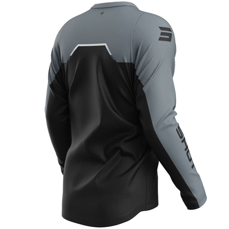 Camiseta de motocross Shot Devo Daytona negra