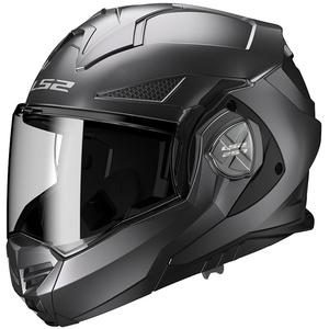 Casco de moto abatible LS2 FF901 Advant X Titanio sólido mate