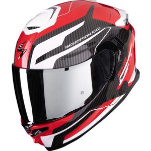 Casco integral de moto Scorpion EXO-GT SP Air Flex rojo-blanco
