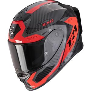 Casco integral de moto Scorpion EXO-R1 EVO II Carbon Air Propel negro-rojo