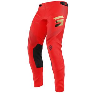 Pantalones de motocross Shot Aerolite Space rojos