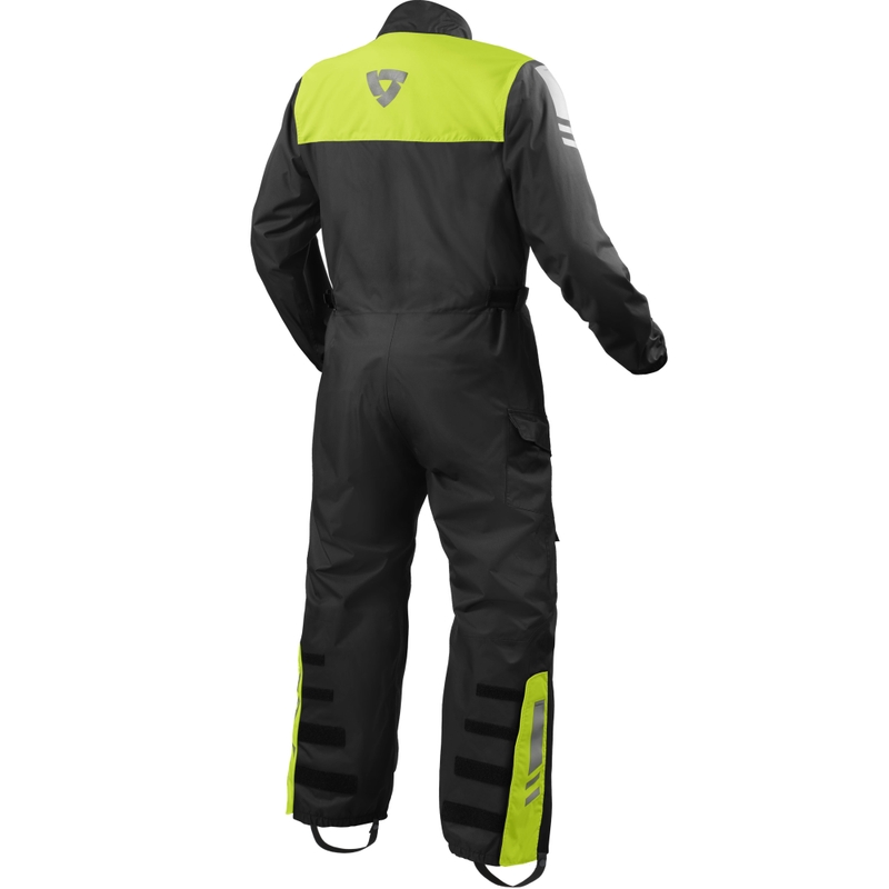 Traje de lluvia Revit Pacific 4 H2O negro-amarillo fluorescente