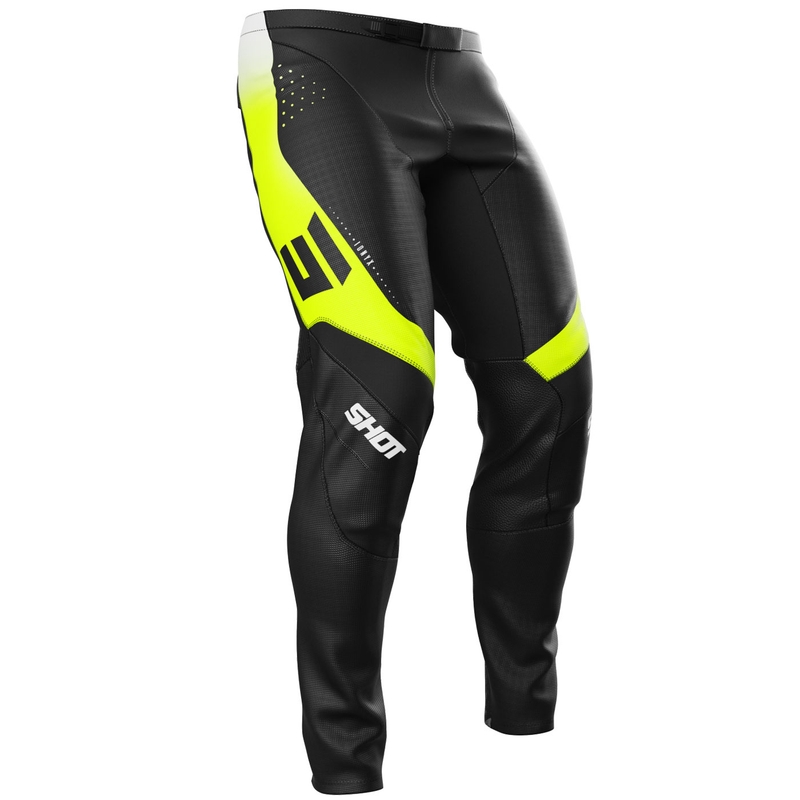 Pantalones de MX Shot Contact Ionyx Amarillo Fluo