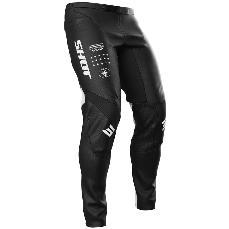 Pantalones de motocross Shot Contact Myst negros