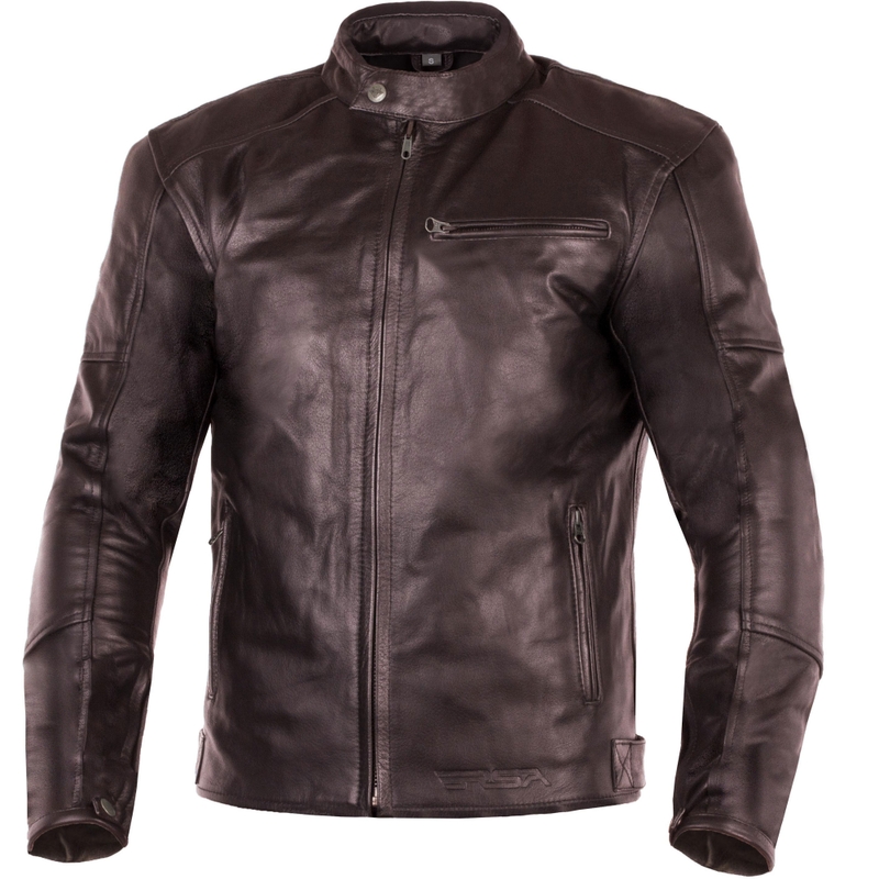 Chaqueta de moto RSA Daytona marrón