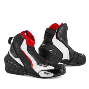 Botas de moto Shima SX-6 negro-blanco-rojo