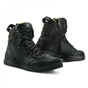 Botas de moto Shima Rebel Men WP negras liquidación