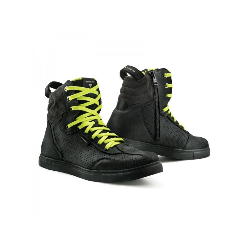 Botas de moto Shima Rebel Men WP negras liquidación