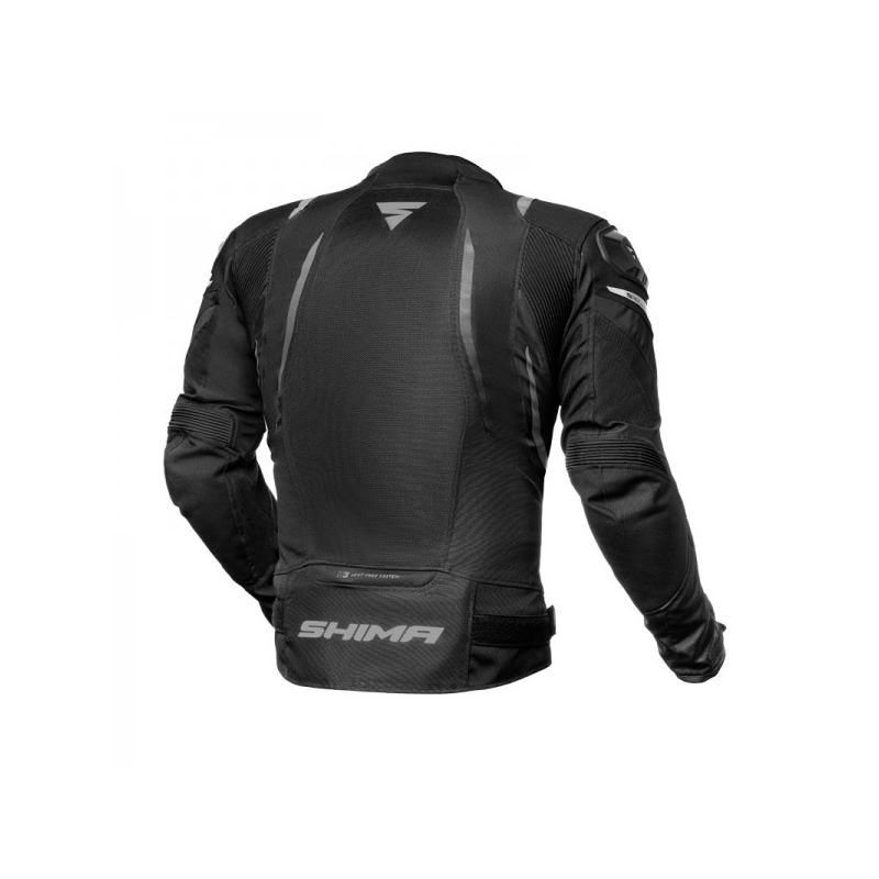 Chaqueta de moto Shima Mesh Pro Negra liquidación