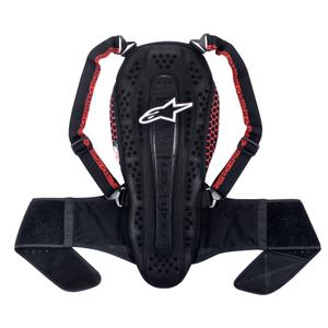 Protector de columna Alpinestars Nucleon KR-2 negro y rojo