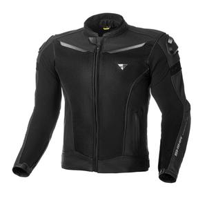 Chaqueta de moto Shima Piston negra