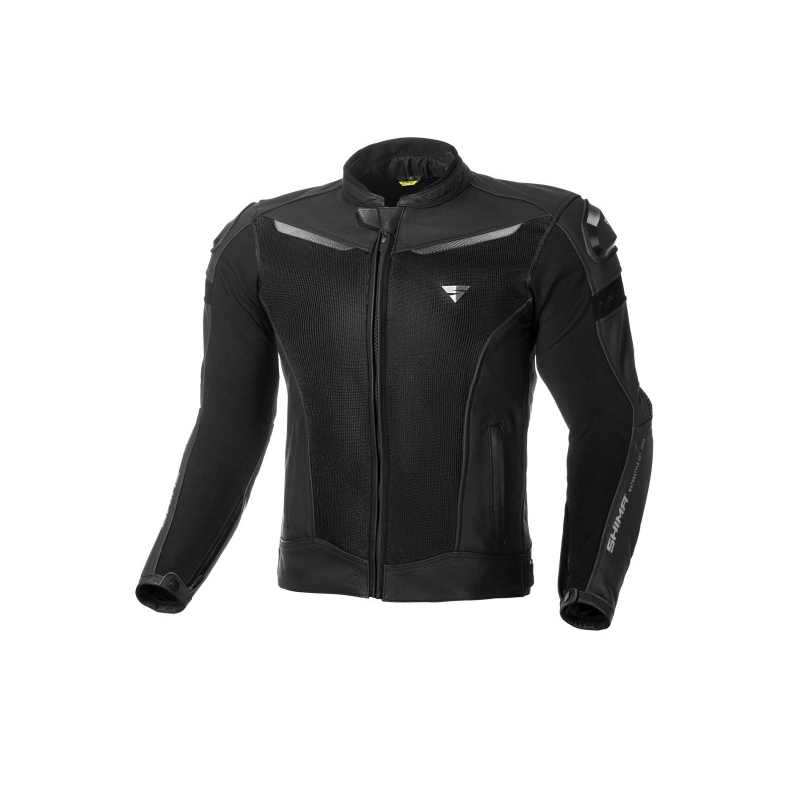 Chaqueta de moto Shima Piston negra