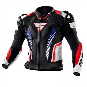 Bunda na motorku Shima Apex černo-bílo-červená výprodej