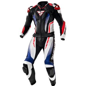 Mono de moto Shima Apex negro-blanco-rojo liquidación