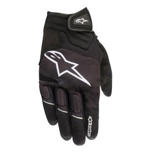 Guantes de moto Alpinestars Atom blanco y negro