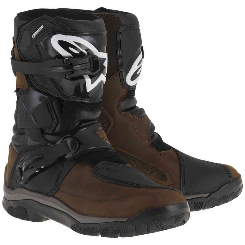 Botas de moto Alpinestars Belize Oiled Drystar Marrón