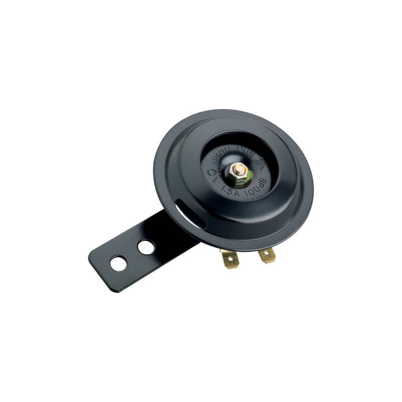 Bocina negra de 12 V