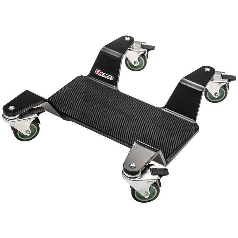 Almohadilla móvil debajo del soporte principal Q-TECH Extra HD negra